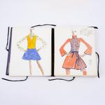 Karl Lagerfeld
Karl Lagerfeld Fashion Portfolio / Drawings for Tiziani, 161 Drawings